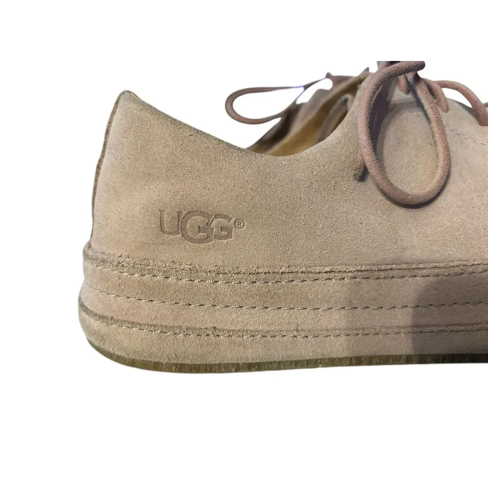 UGG Blake Lace Up Trainer - Women's 11 Pink Suede - Picture 3 of 8